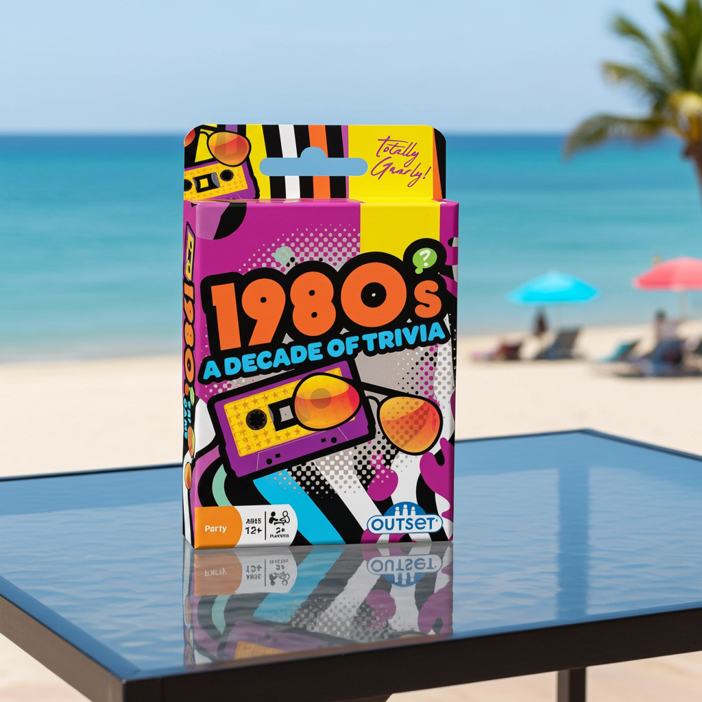 1980s - A Decade of Trivia Card Game