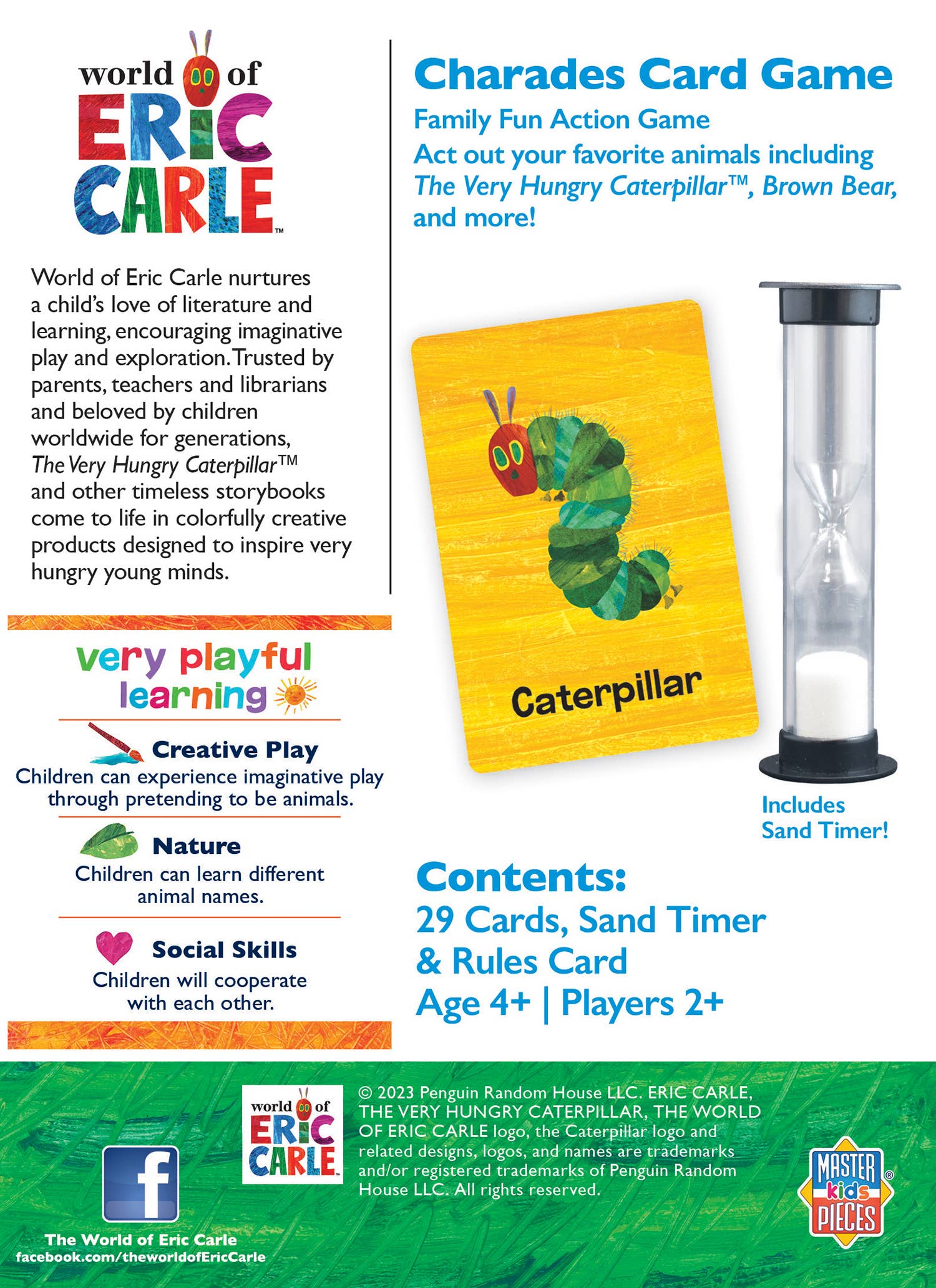World of Eric Carle Charades Card Game