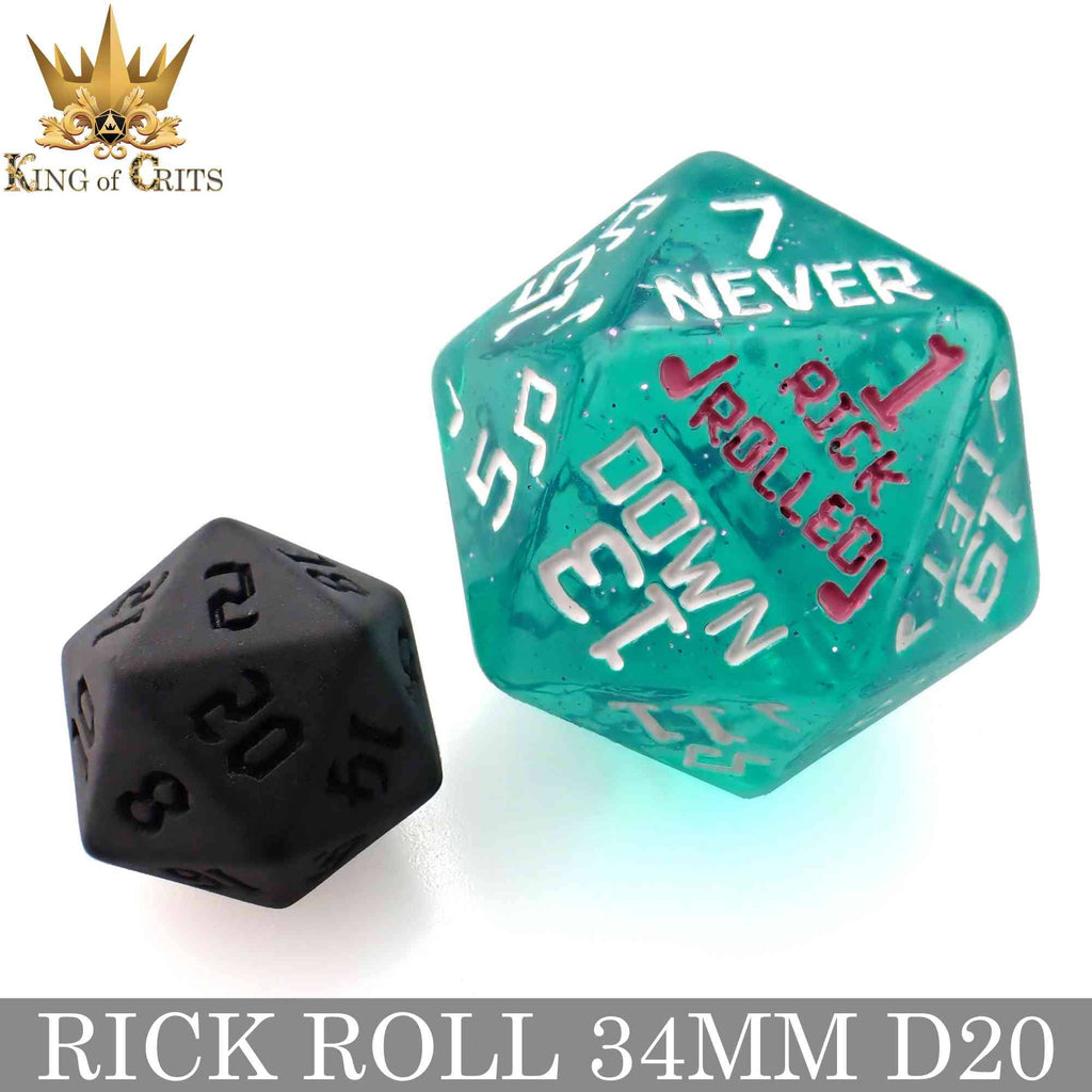 Rick Rolled - 34mm D20