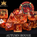 Autumn Rouge - 11 Dice Set