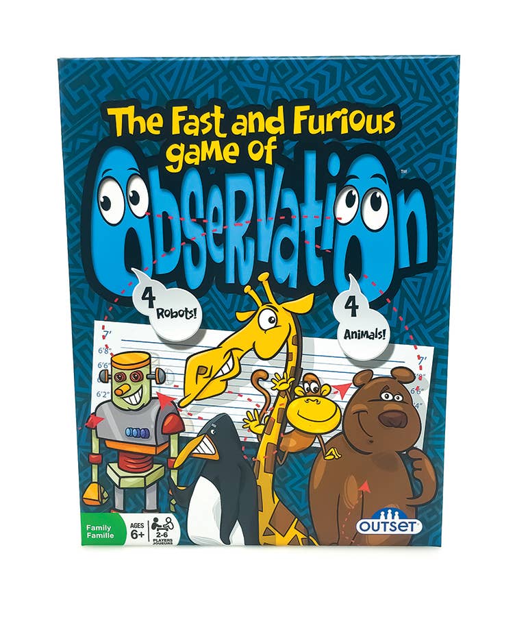 Observation Card Game 🕵️