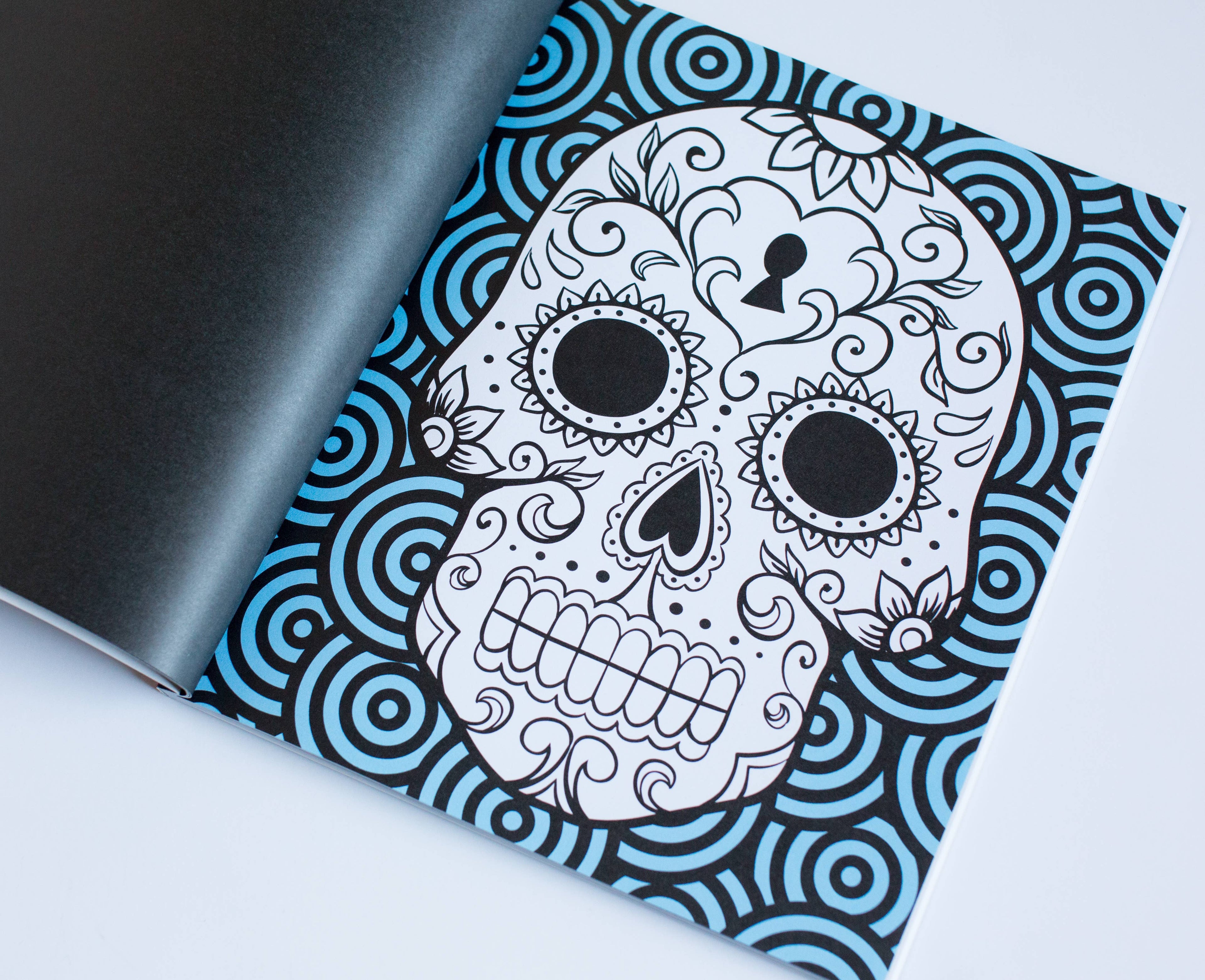 Dia De Los Muertos: Coloring Book Day of the Dead Halloween
