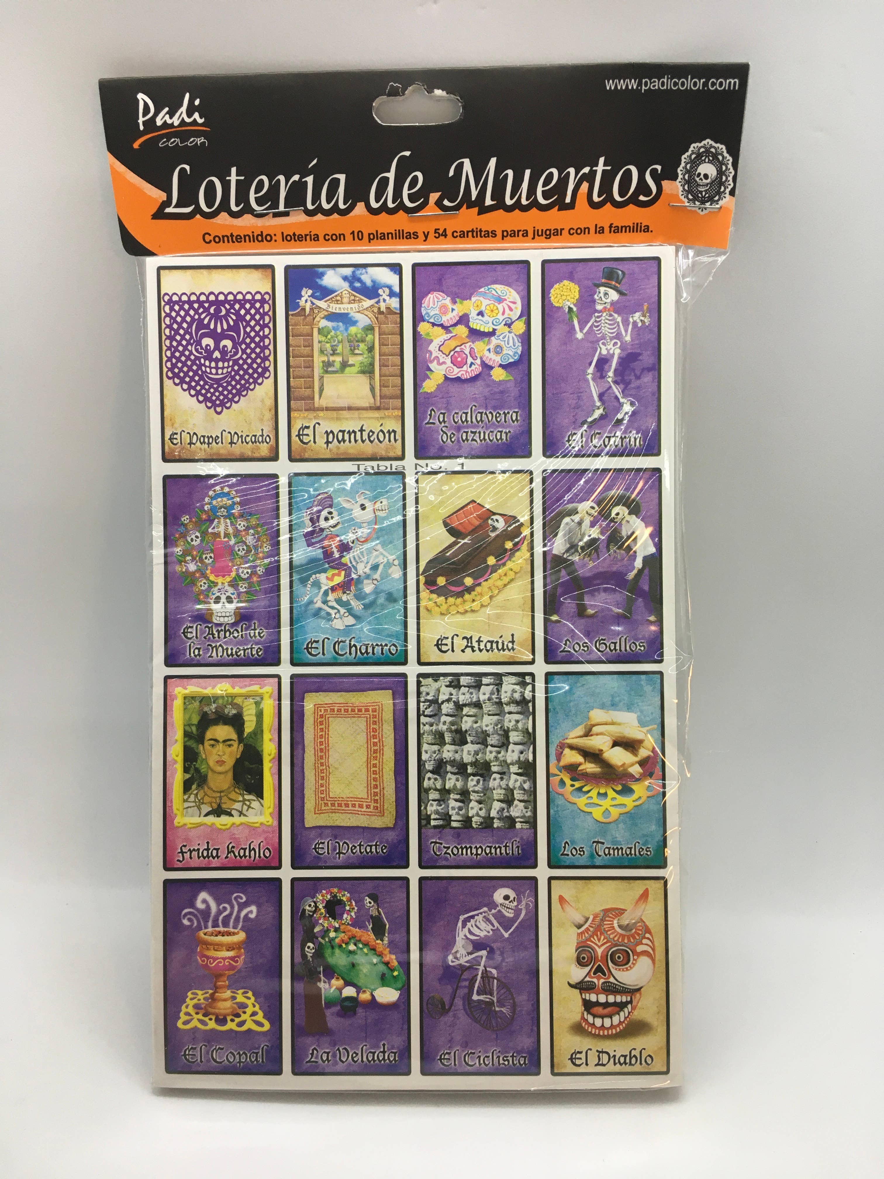 Day of the Dead Loteria