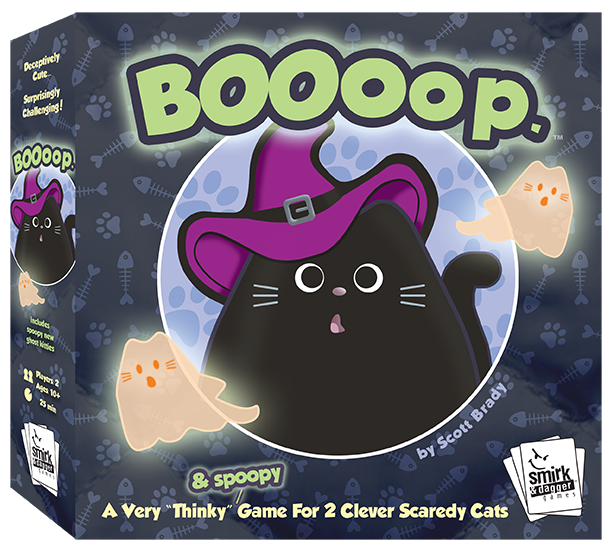 BOOoop - 2-Player Strategy Game with spooky cats and kittens