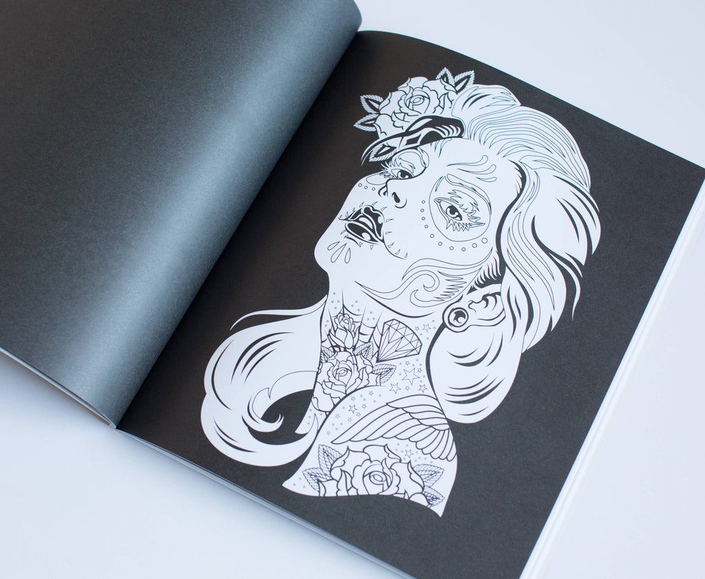Dia De Los Muertos: Coloring Book Day of the Dead Halloween