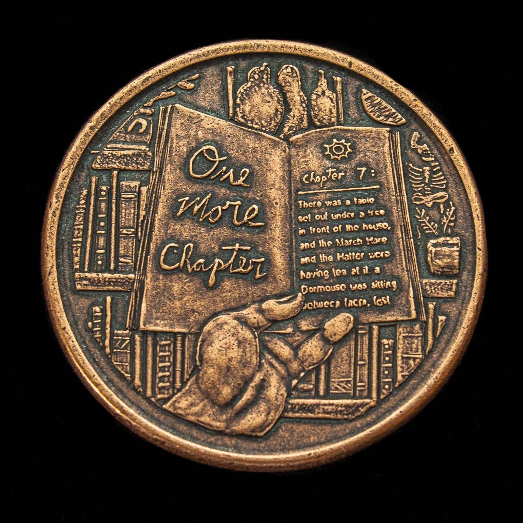 One More Chapter / Go to Bed Copper Decision Maker Coin
