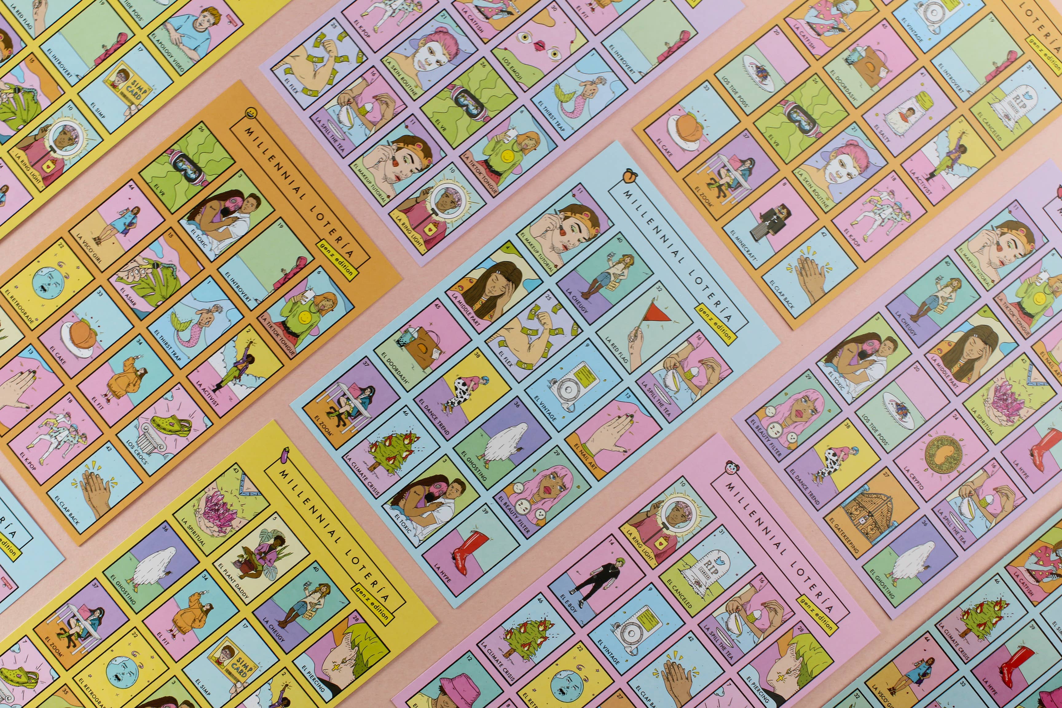 Millennial Loteria: Gen Z Edition