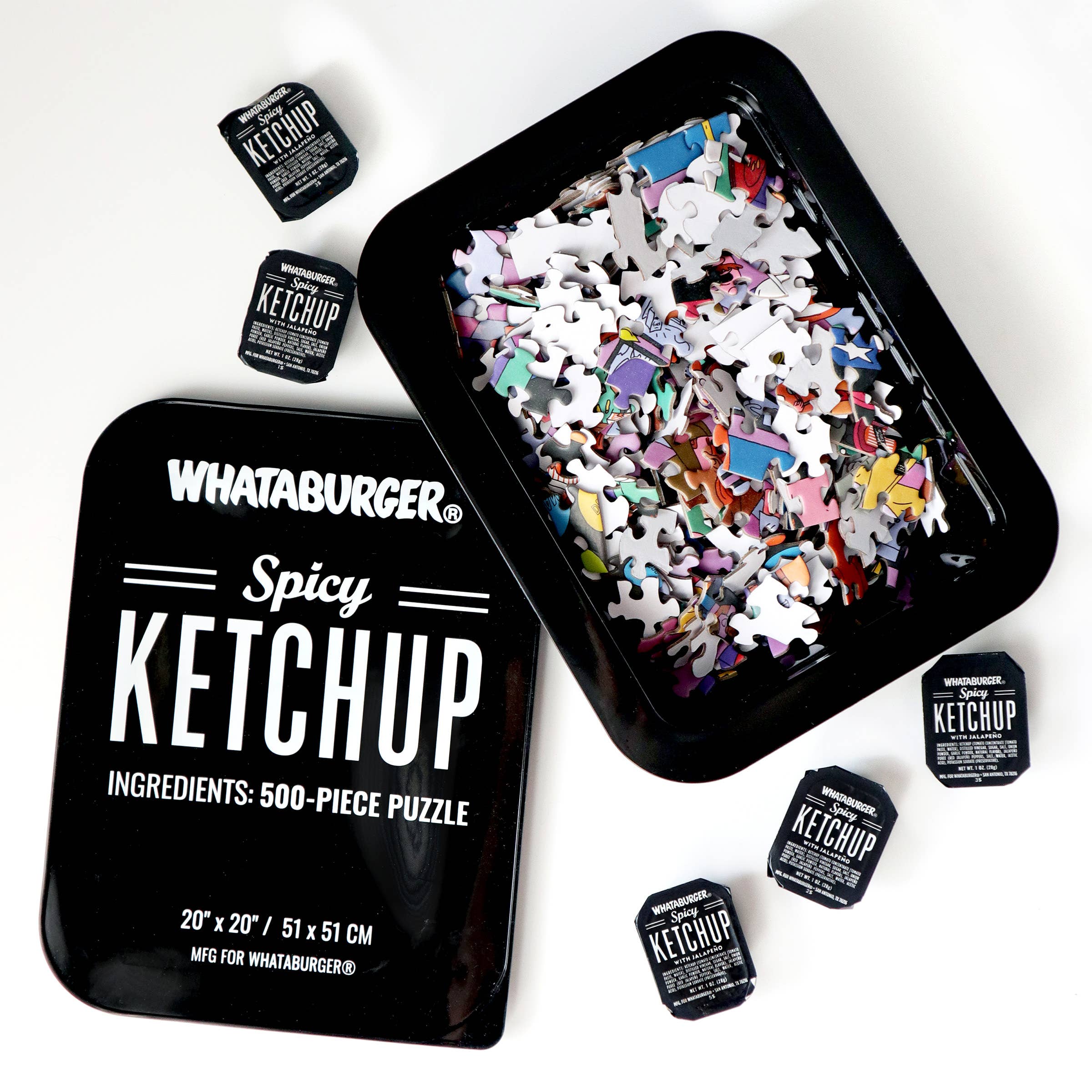 Whataburger Spicy Ketchup Puzzle: 500-Piece Puzzle