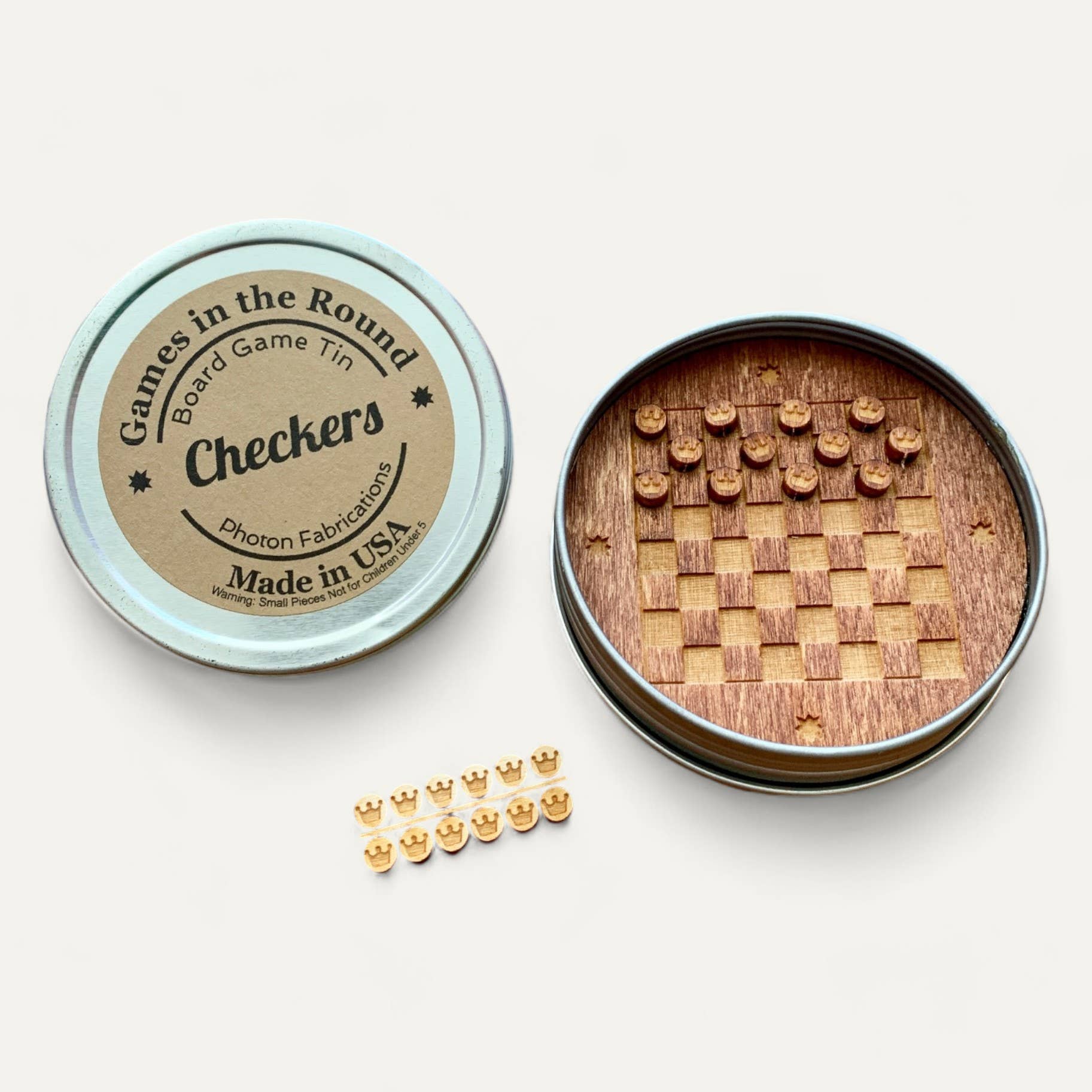 Games in the Round - Checkers