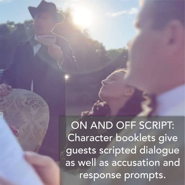 A Murder on the Grill-Murder Mystery Party Party