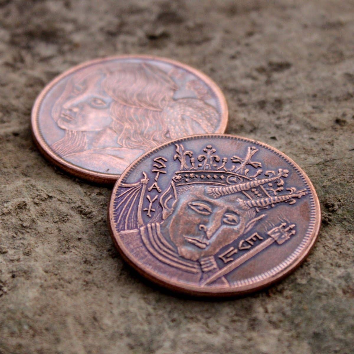 Be Good/Stay Evil Decision Maker Keepsake Token