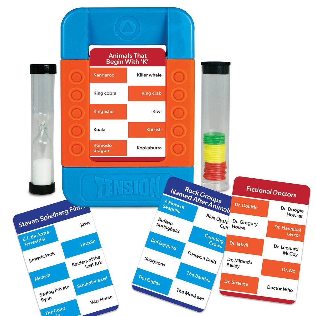 Tension: Travel Edition – The Fast-Paced Naming Game!