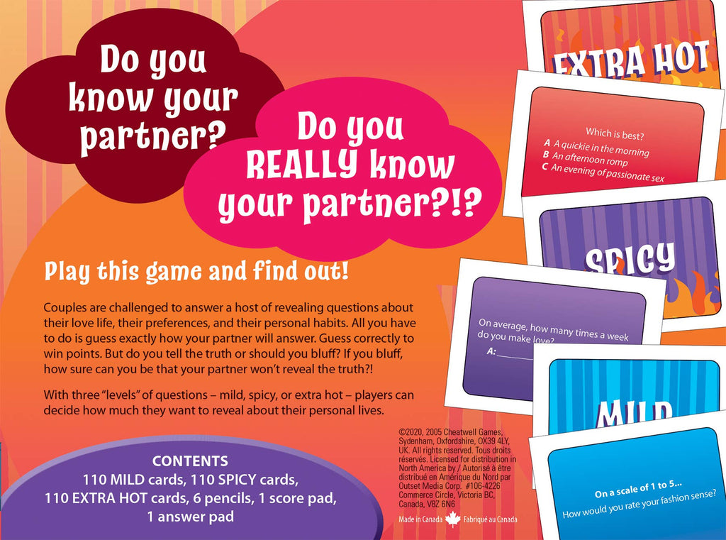 Know Your Partner: The Couples Quizzing Game