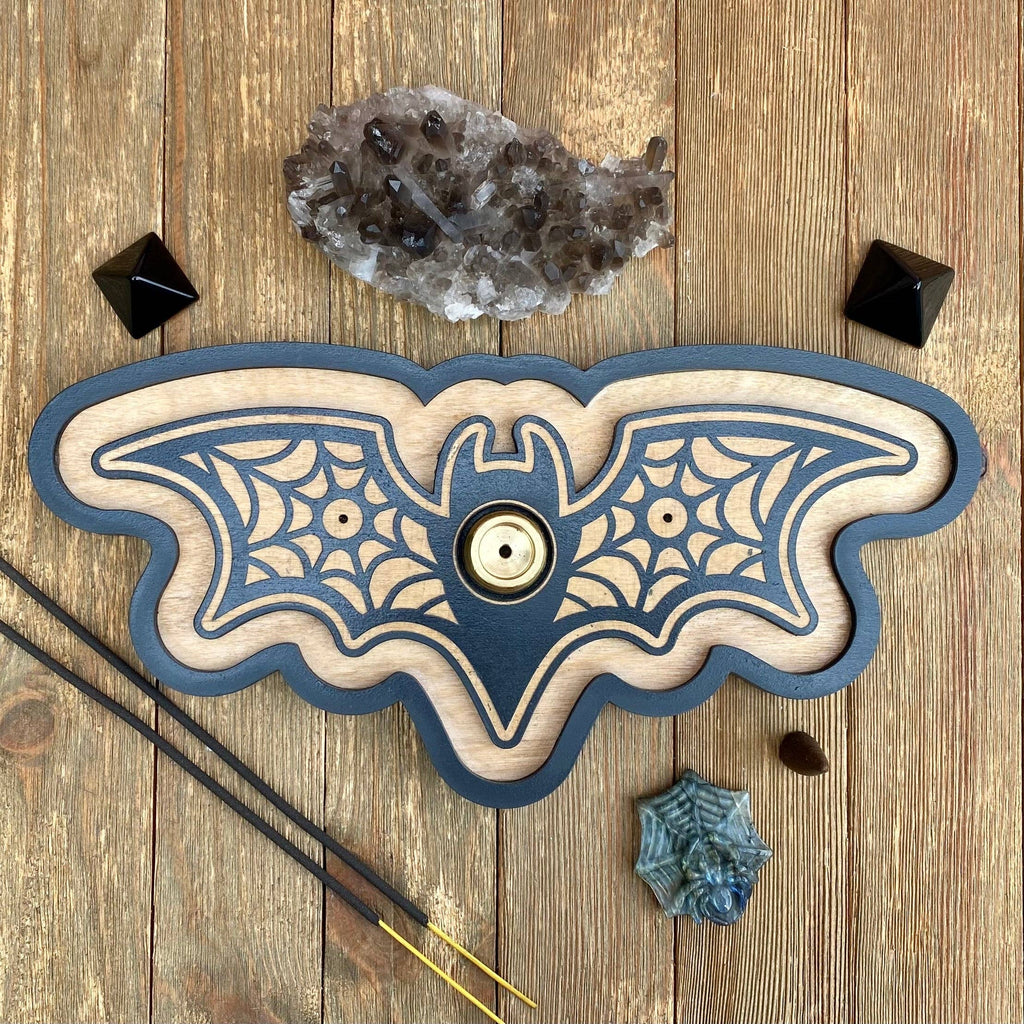 Bat Shaped Dual Incense Burner