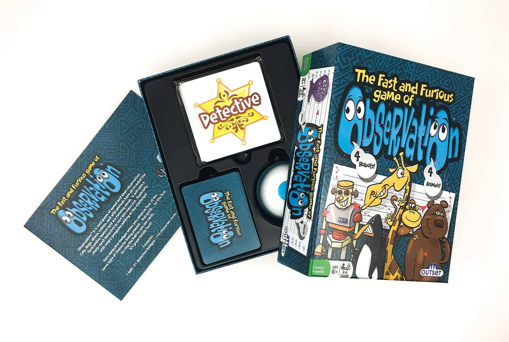 Observation Card Game 🕵️