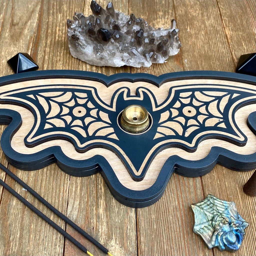 Bat Shaped Dual Incense Burner