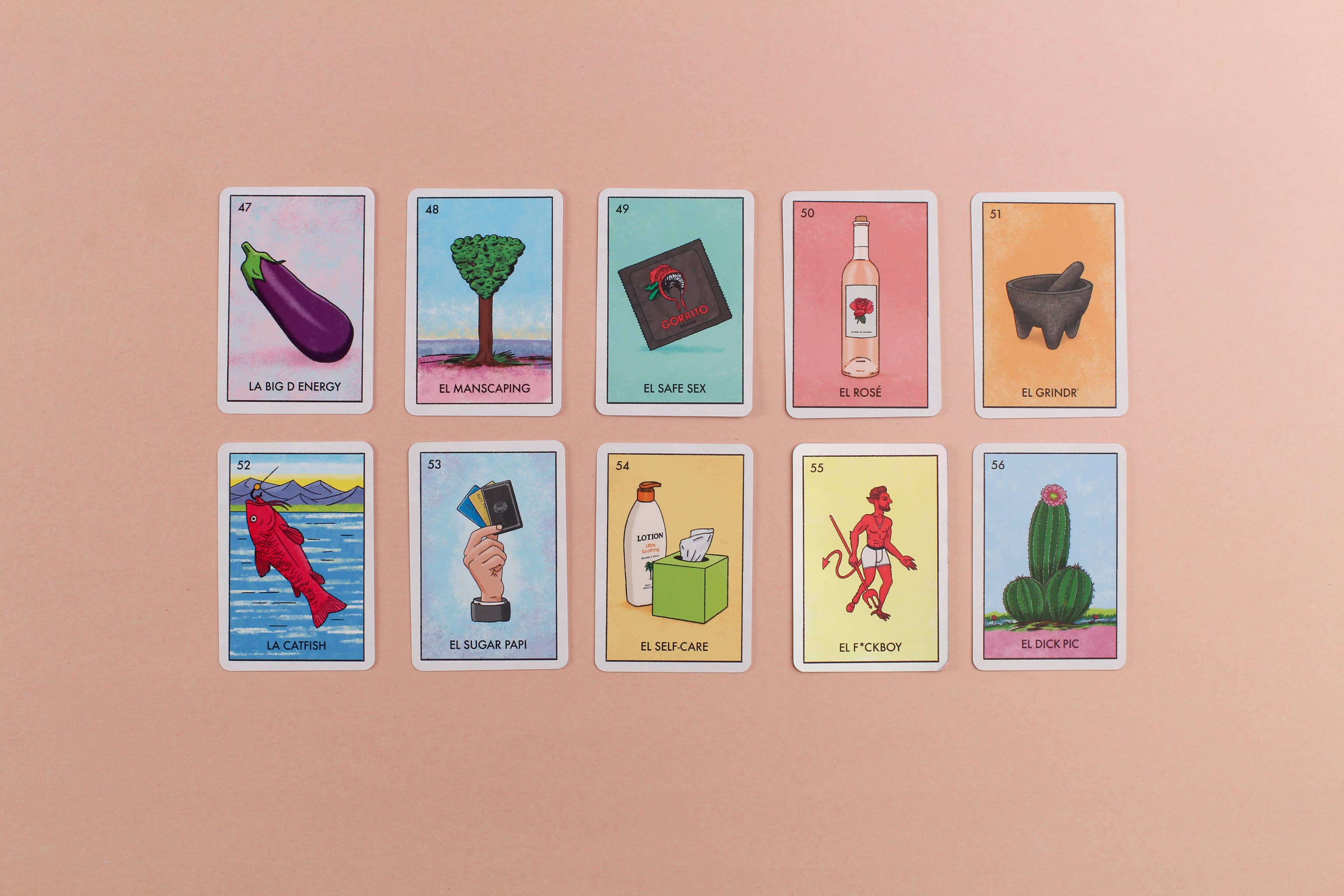 Millennial Loteria Board Game: El Adult Expansion Pack