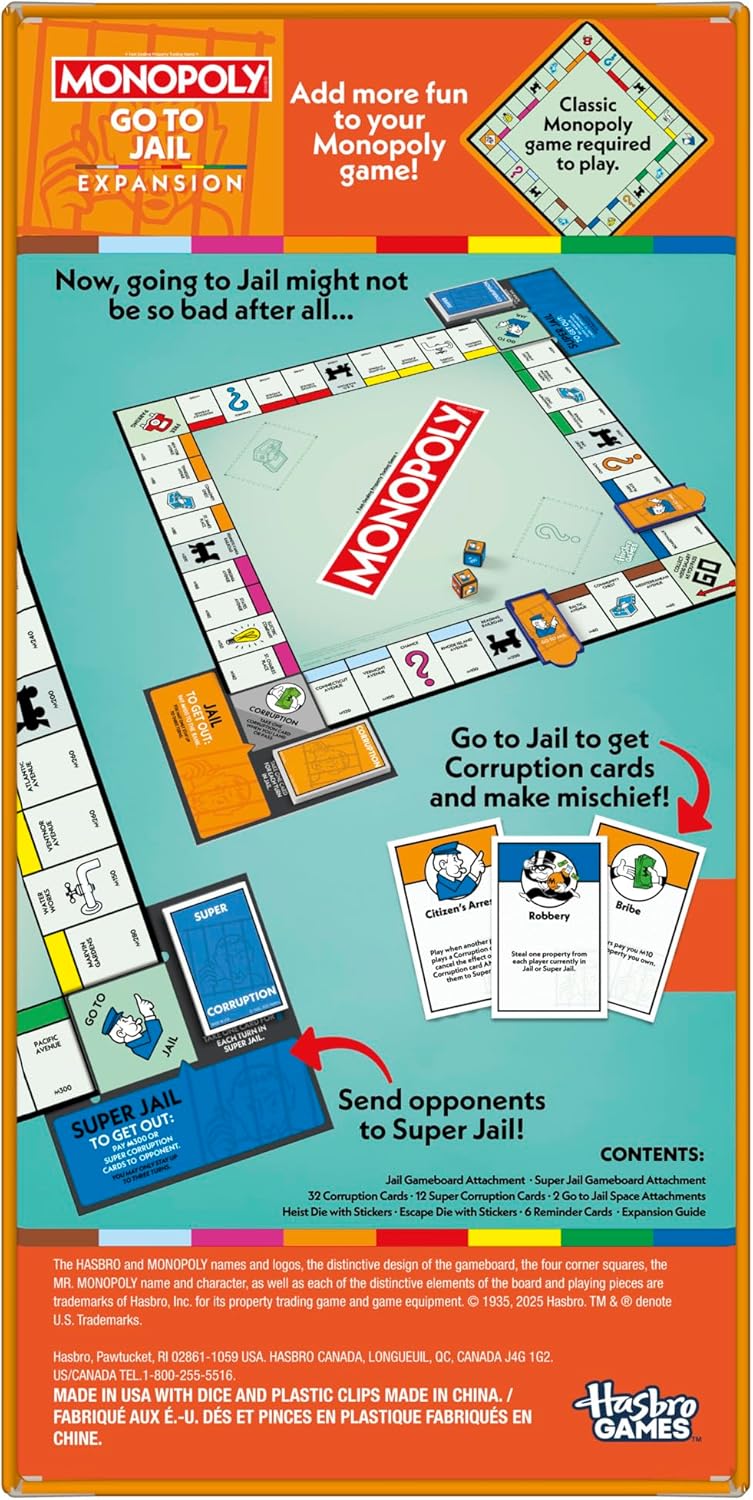 Monopoly Go to Jail EXPANSION