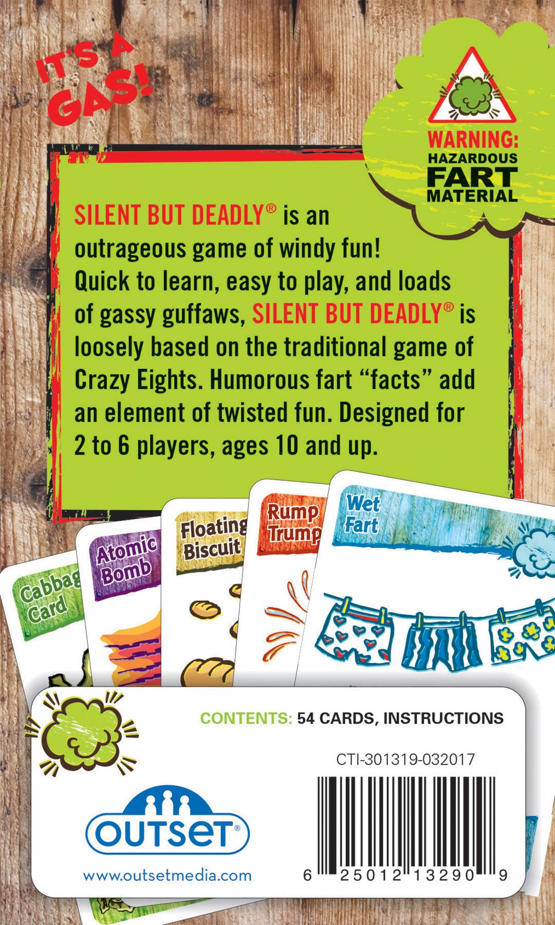 Silent But Deadly Card Game