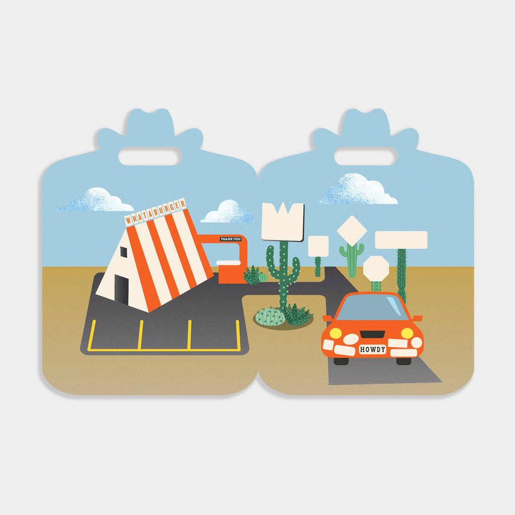 Little Foodies Reusable Sticker Play Set (Whataburger)