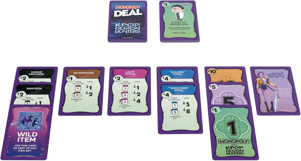 Monopoly Deal: KPop Demon Hunters