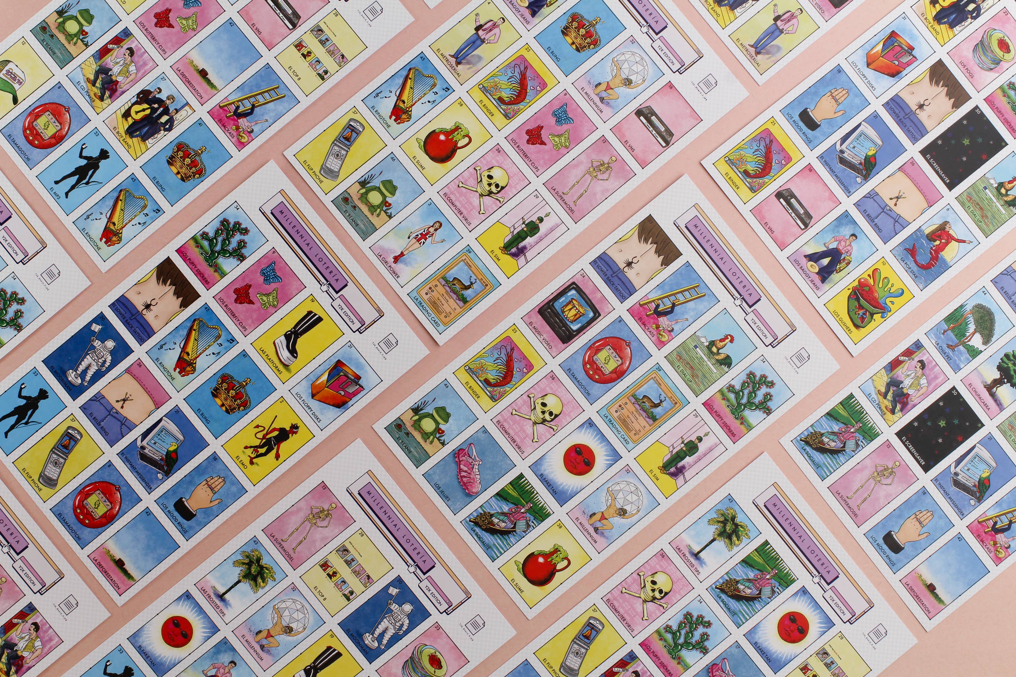 Millennial Loteria: La Y2K Edition