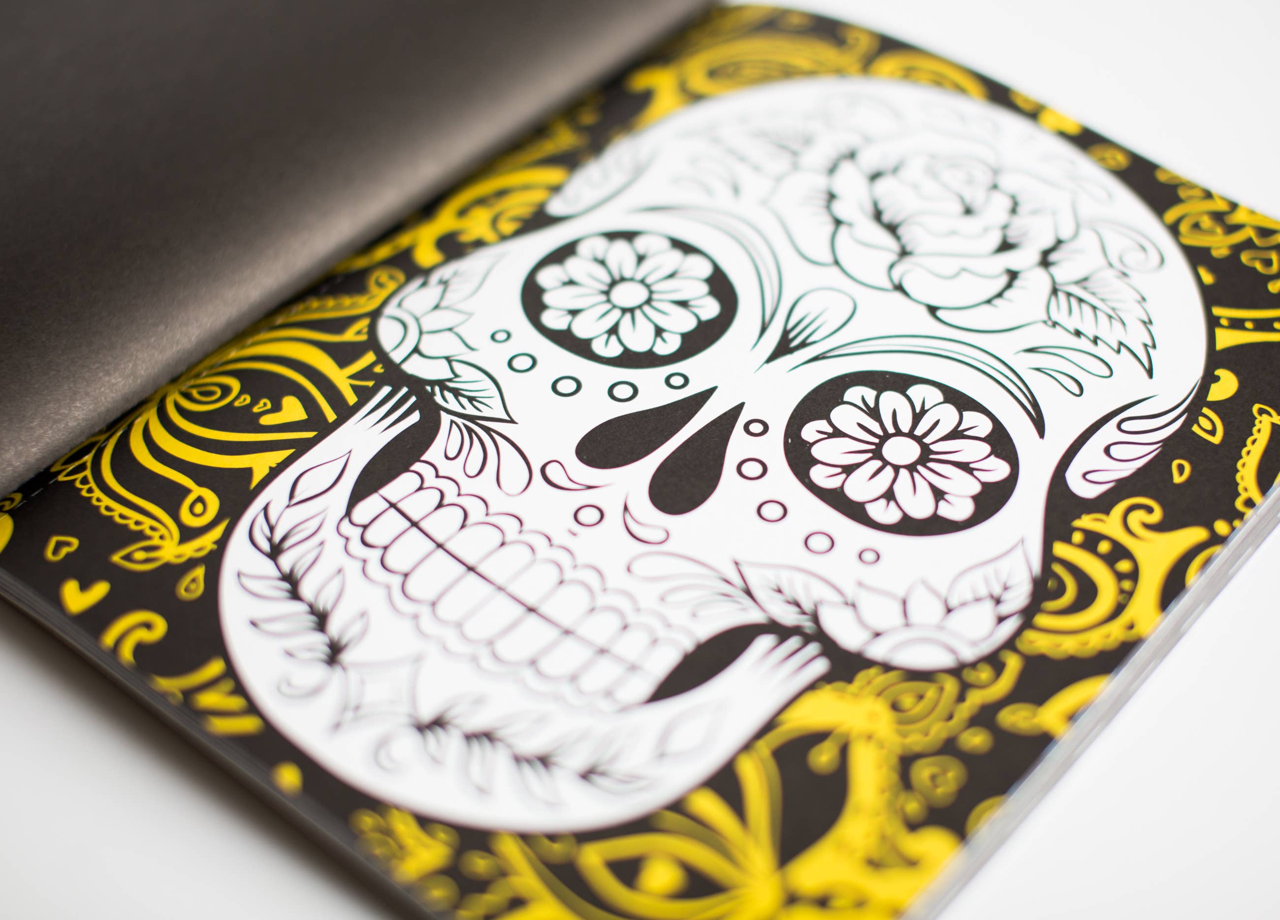 Dia De Los Muertos: Coloring Book Day of the Dead Halloween